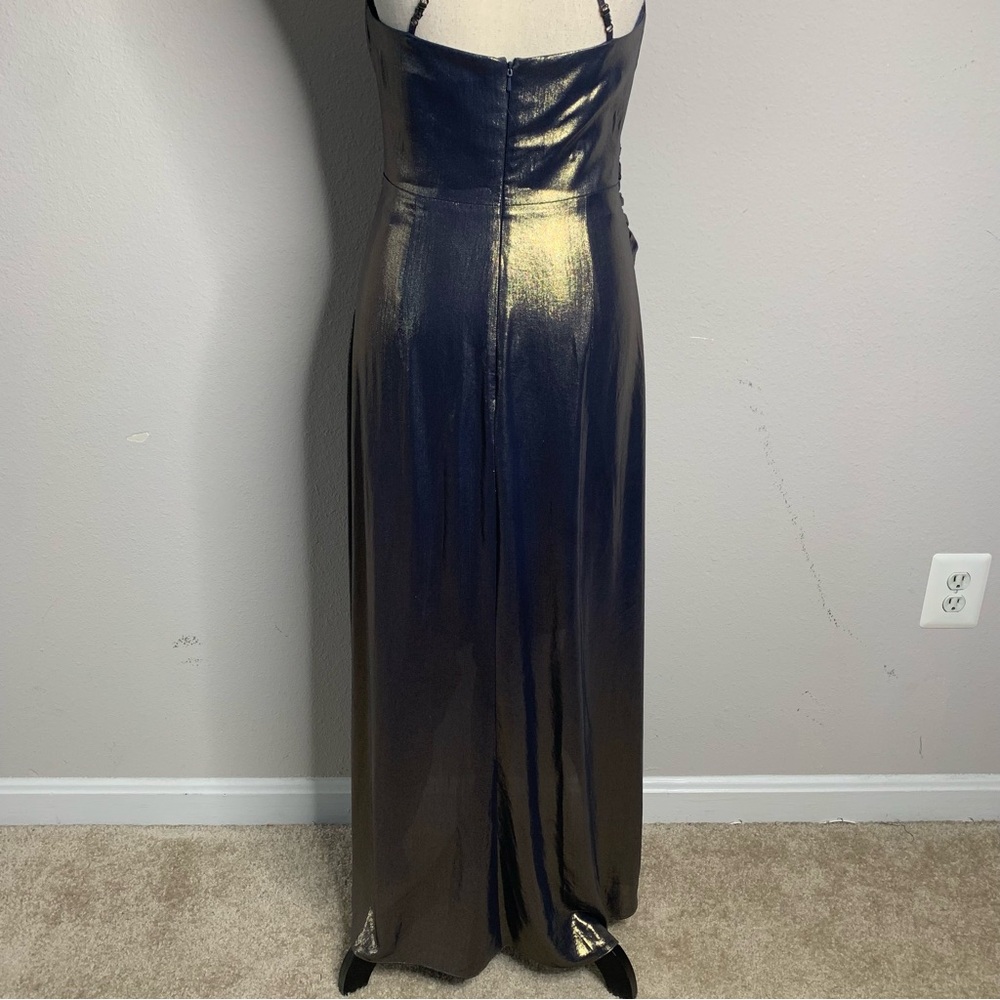Ever New Shimmering Metallic Midi Dress - Picture 12 of 15